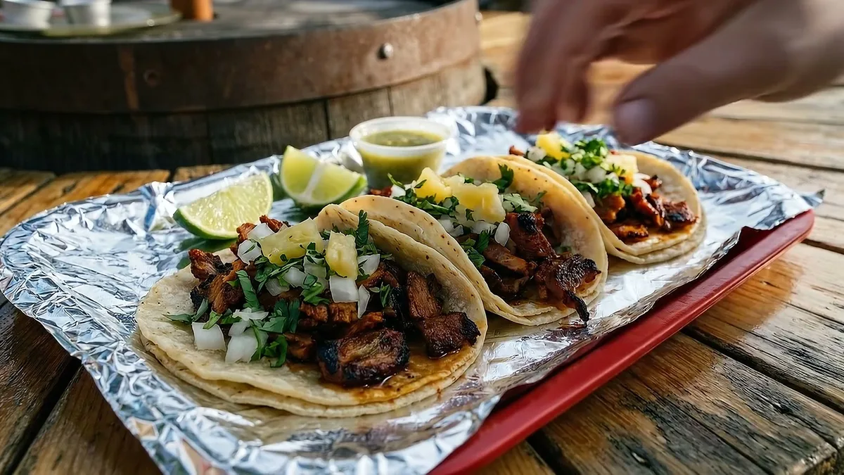 Tacos at Taco Dan's in Granville